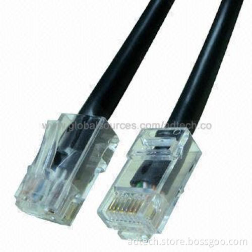 UTP Cat6 Patch, Lead Bootless No Boot RJ45 in PVC or LSZH UL-marked